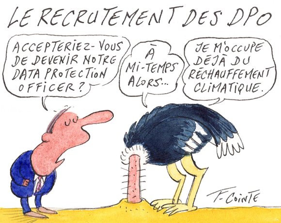 Dessin: DPO : un profil de moins en moins IT qui pourrait poser problème